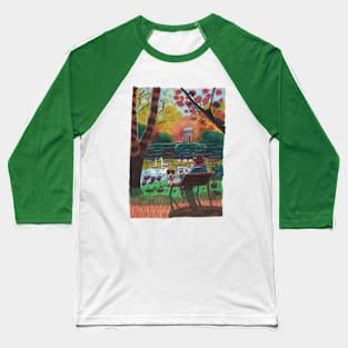 Autumn Silence Baseball T-Shirt